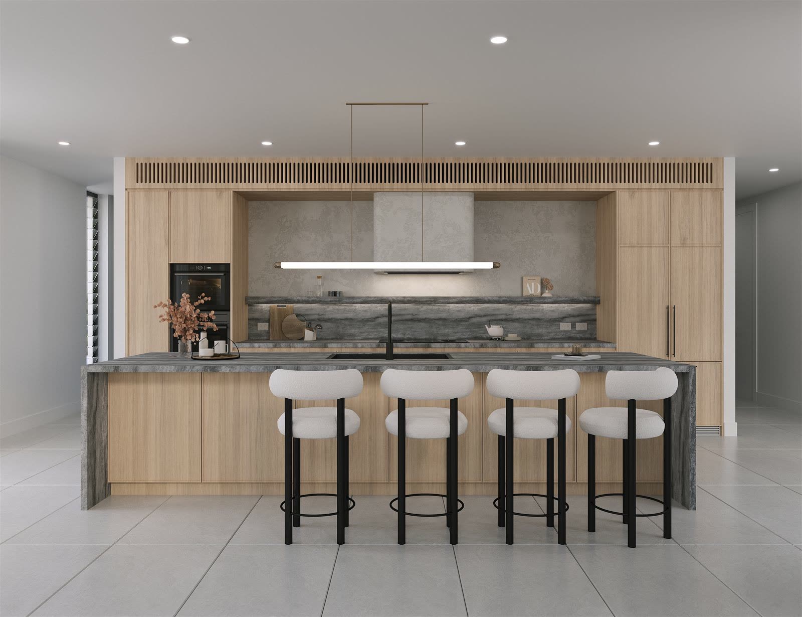 40 Pemberton St, Strathfield — kitchen concept render